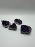 Amethyst free form mit Kristallen