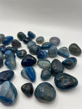 Achat Trommelstein Blau