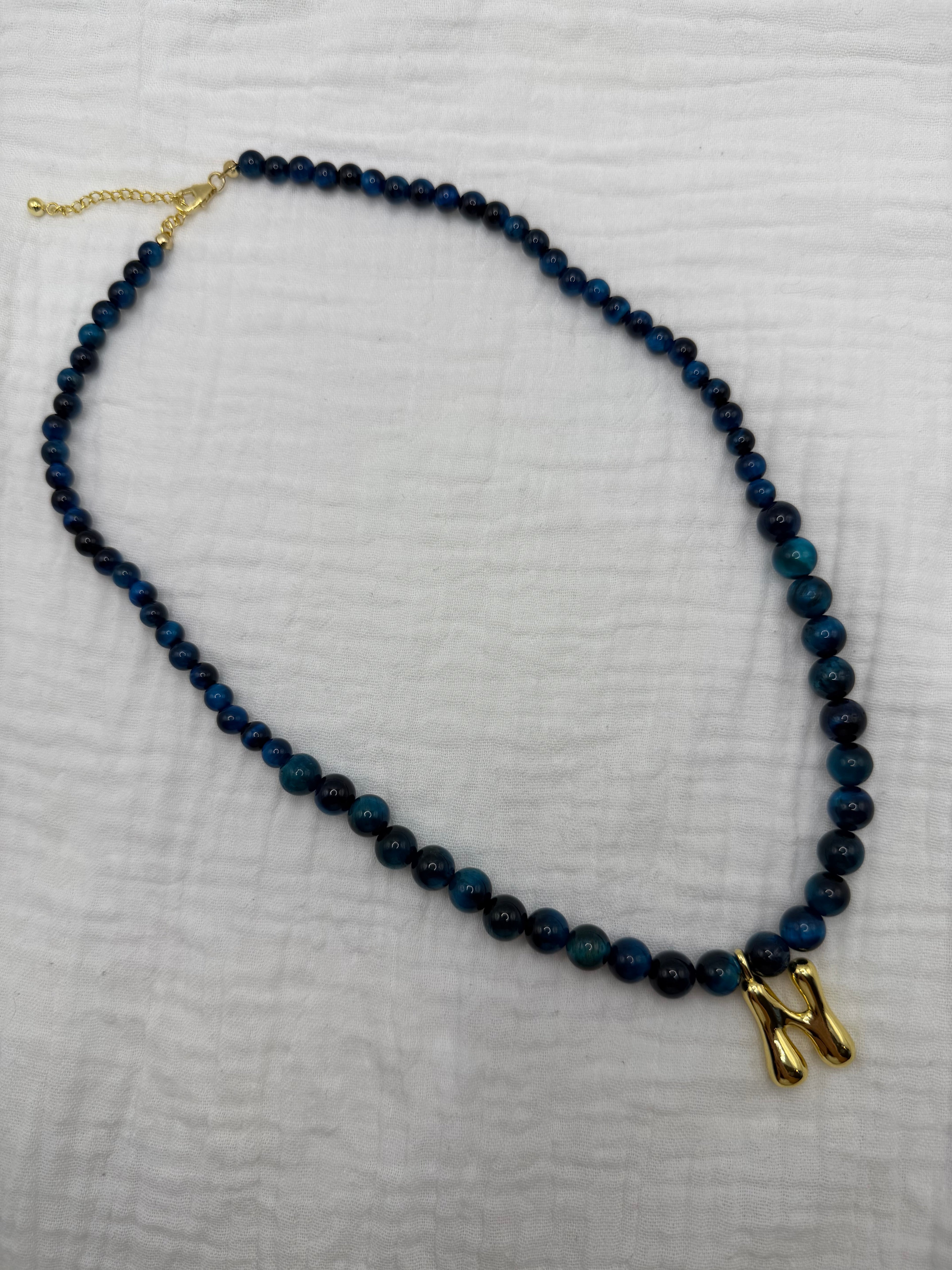 Deep Blue Kette "N"