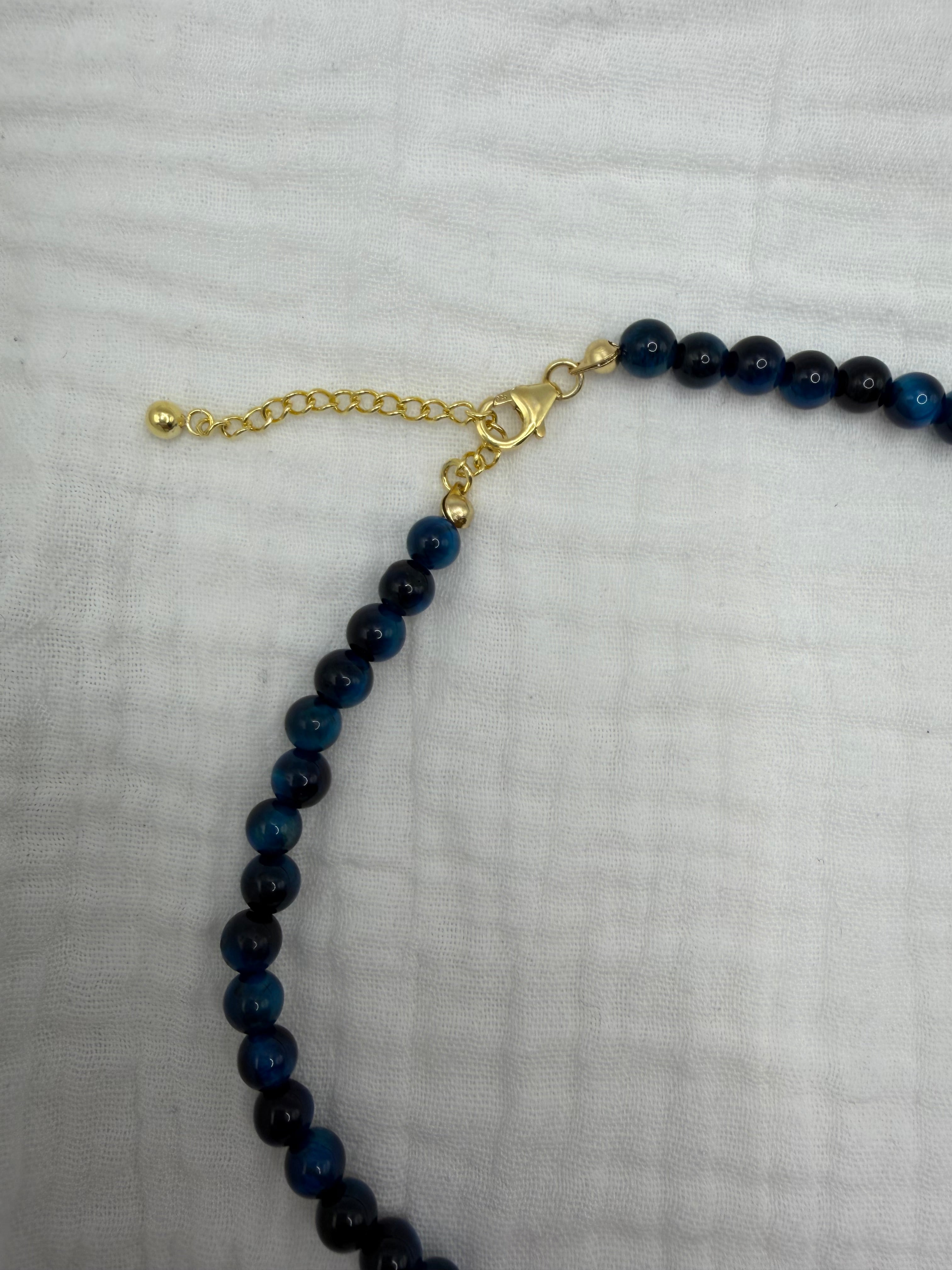Deep Blue Kette "N"