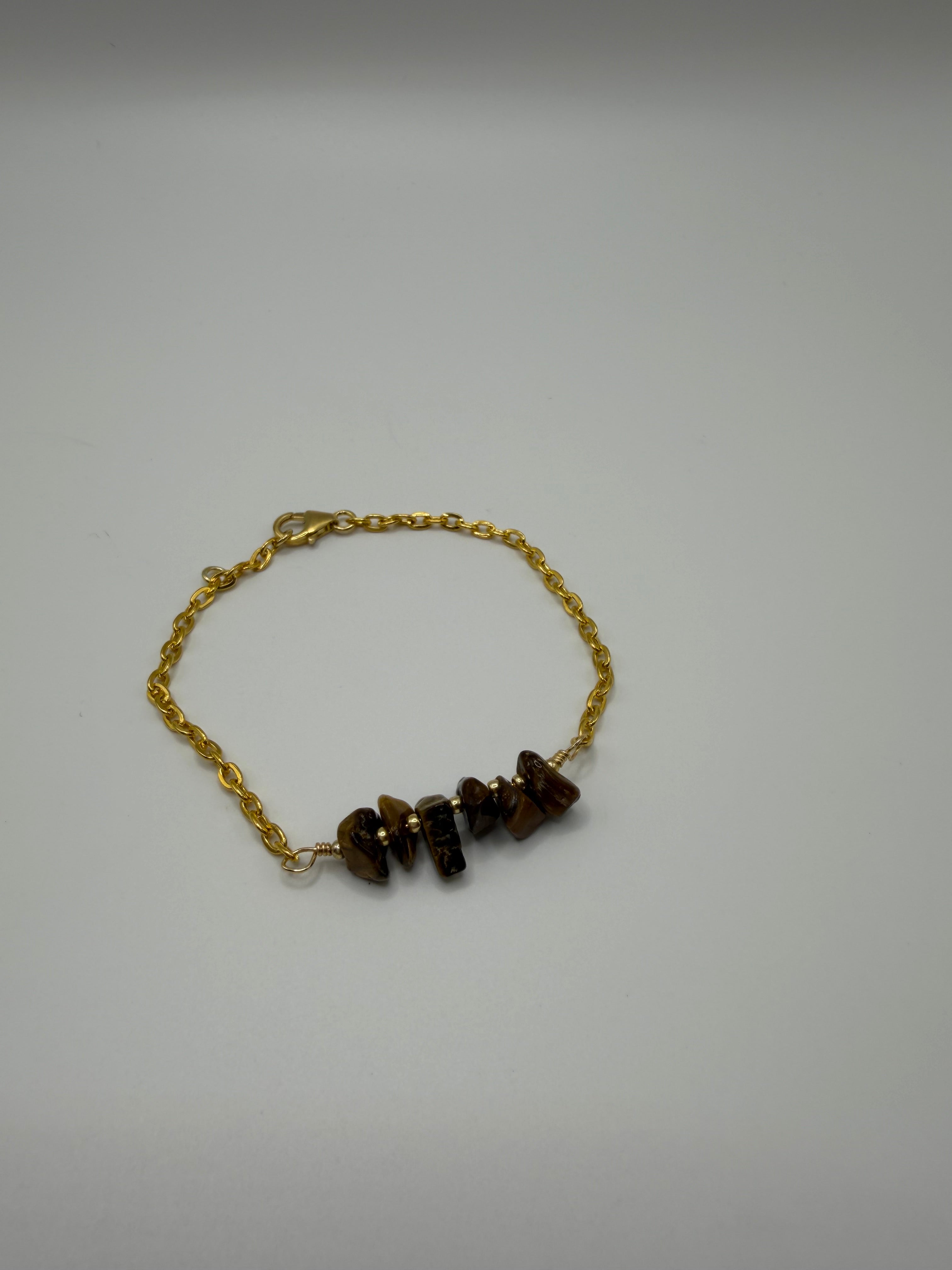 Tigerauge Armband