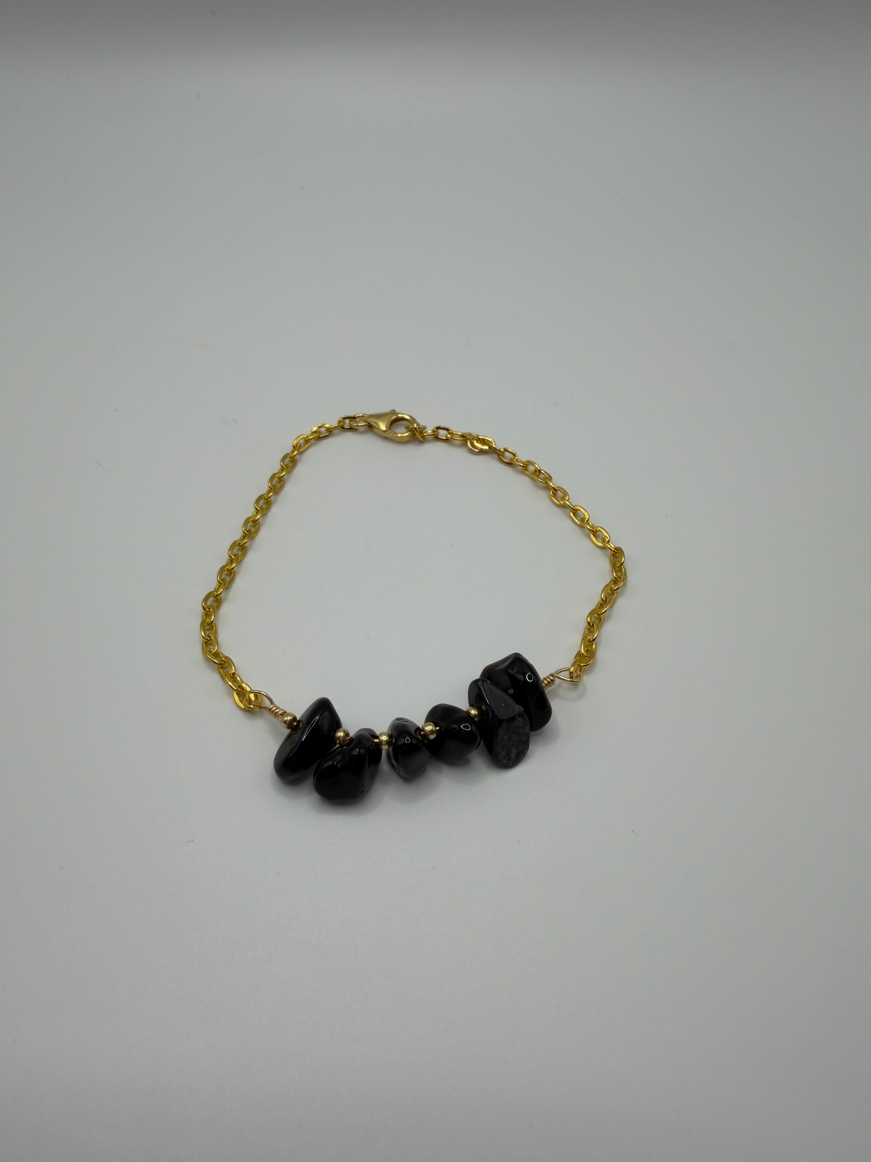 Obsidian Armband